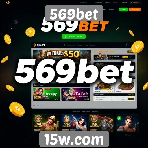 Acessibilidade e interface do site 569bet