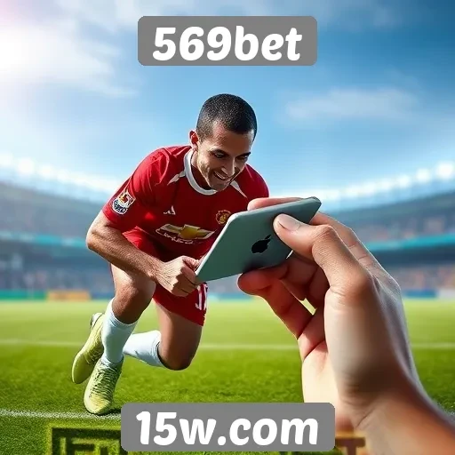 Comodidade do site 569bet para apostas móveis