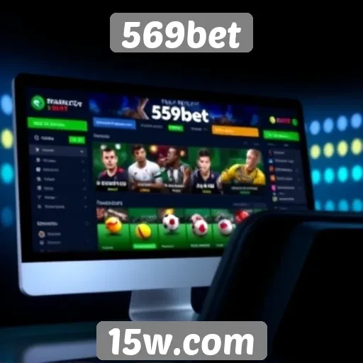 Interface e experiência do usuário no site 569bet